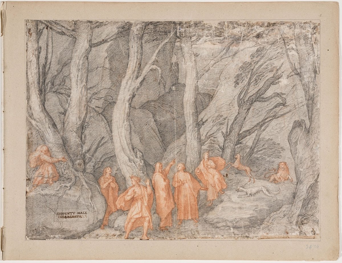 Federico Zuccari - La Divina Commedia illustrata